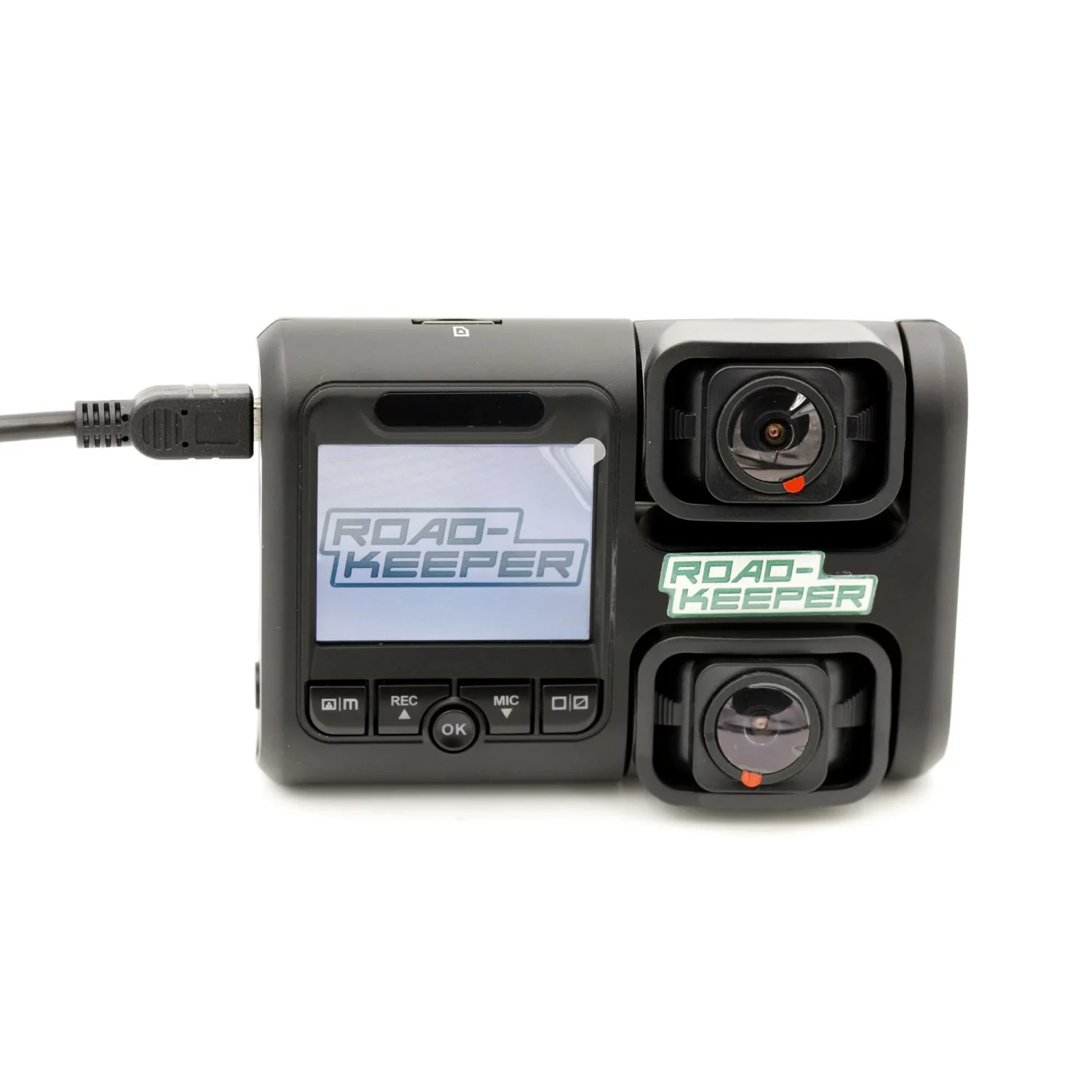 Road-Keeper Dual HD vehicle video system with External GPS